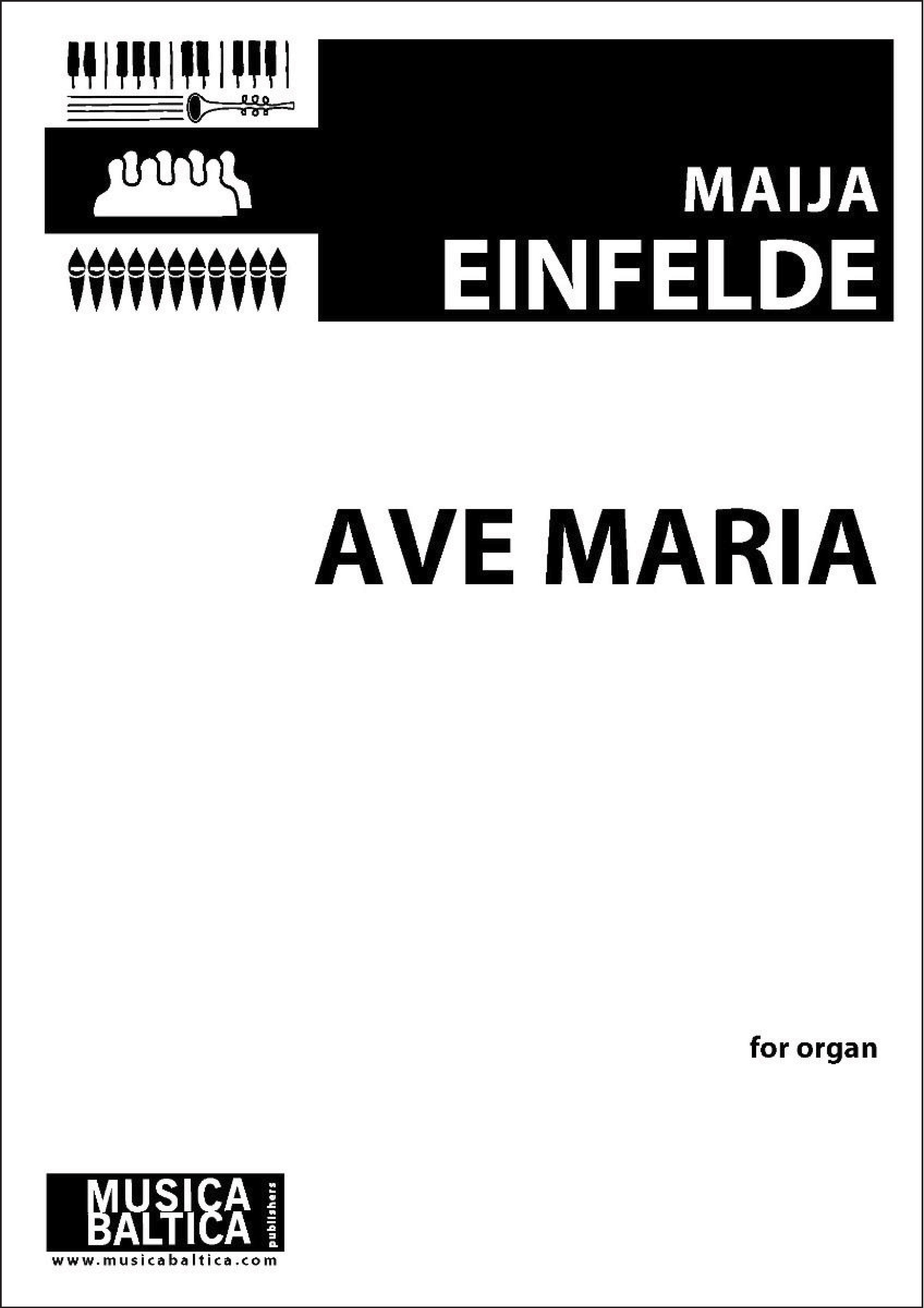 Ave Maria for Solo Organ Cover Image