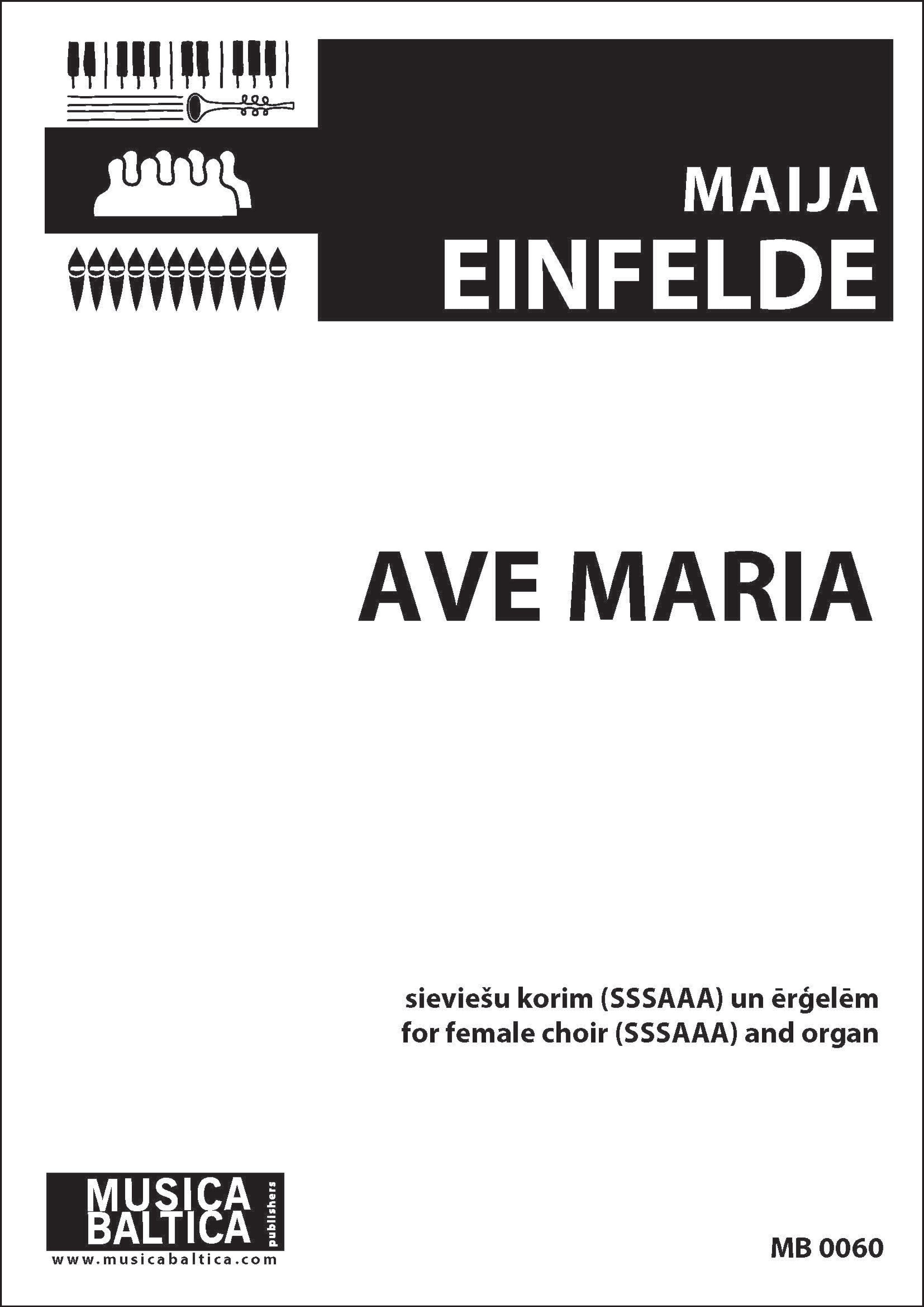 Ave Maria (Upper Voice Choir) Cover Image