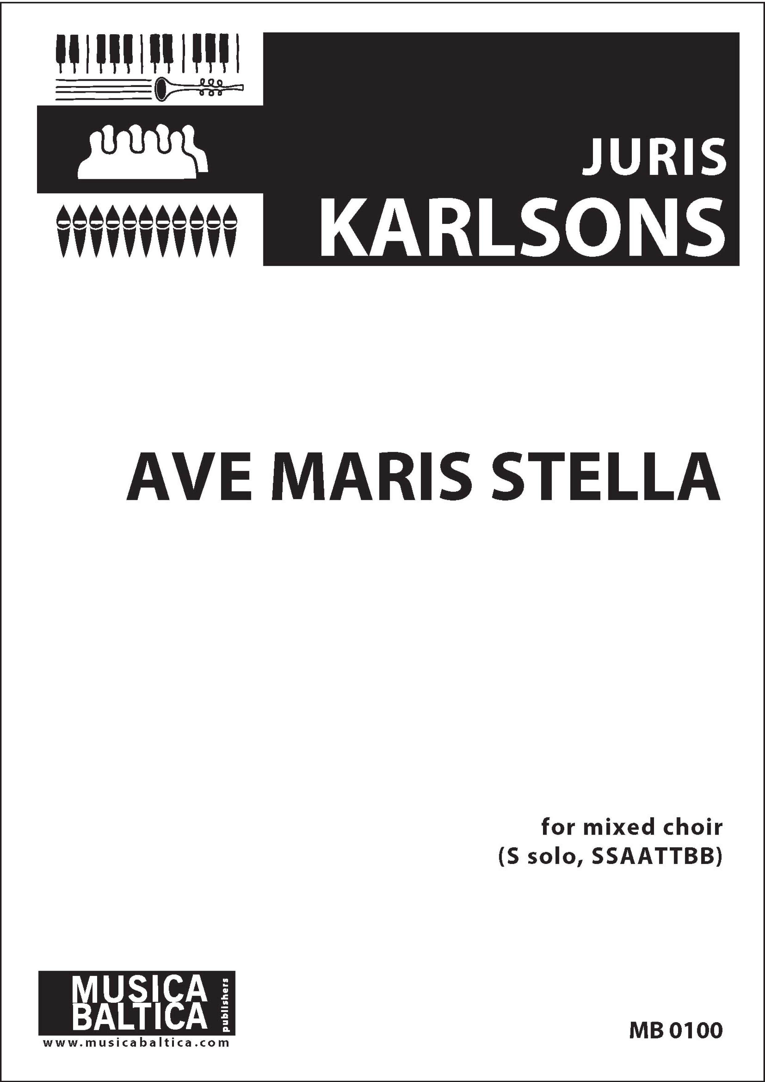 Ave Maris Stella (Mixed Choir) Cover Image