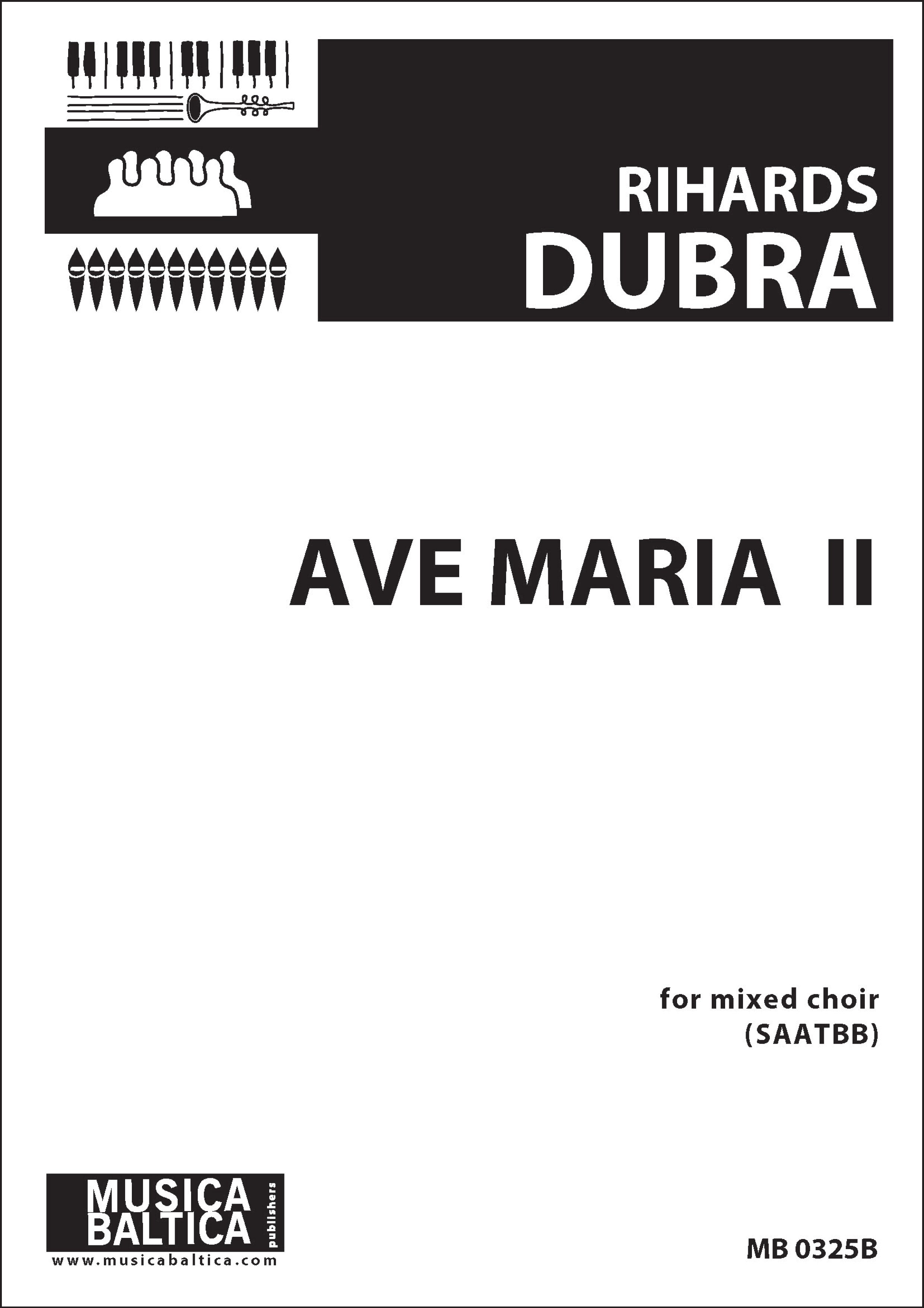 Ave Maria II (Mixed Choir) Cover Image