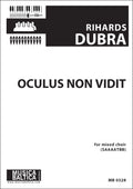 Oculus non vidit (Mixed Choir) Cover Image