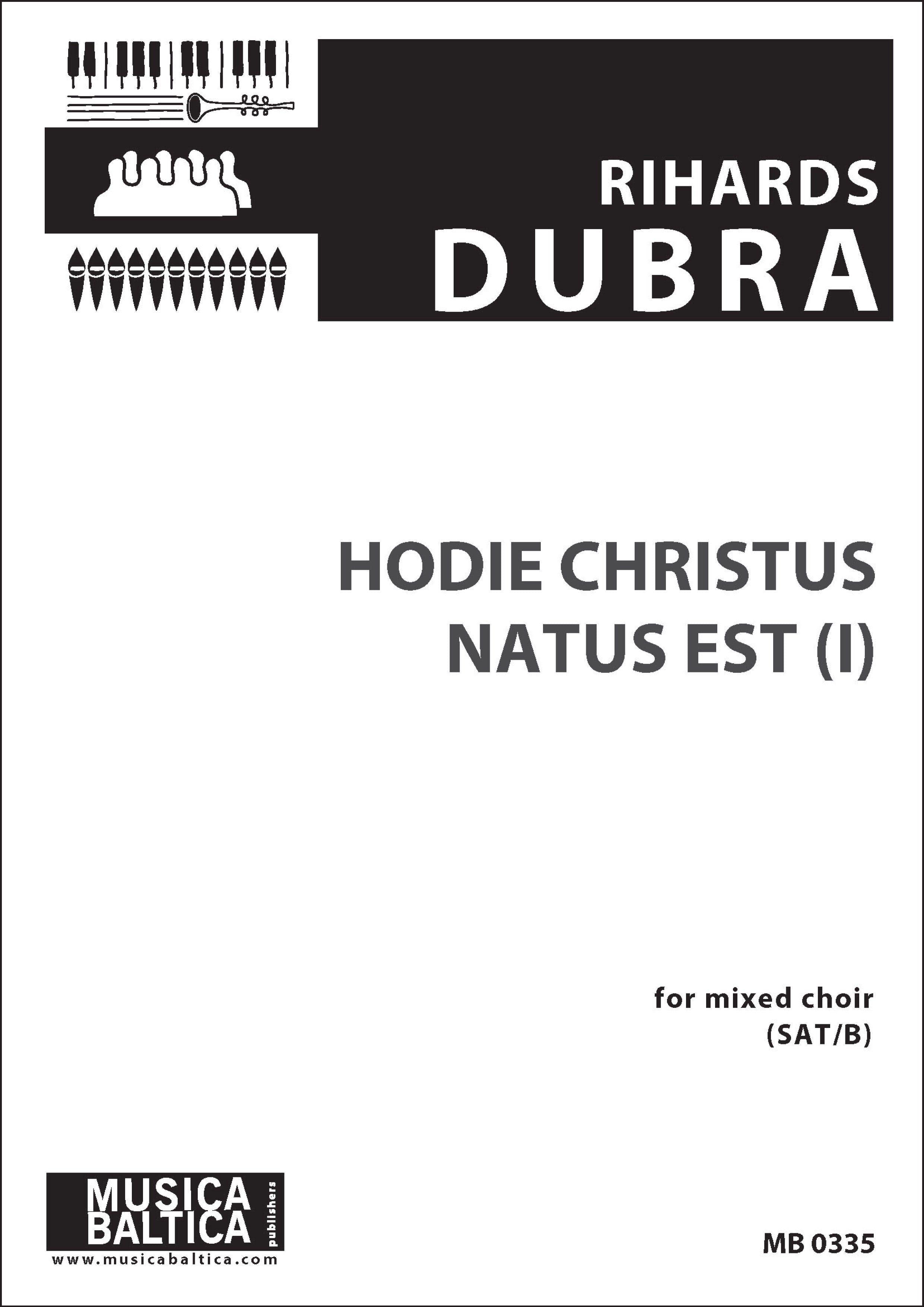Hodie Christus Natus est Cover Image