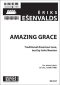 Amazing Grace for SSAATTBB Choir Cover Image