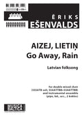 Aizej, Lietin (Rain, Rain, Go Away) Cover Image