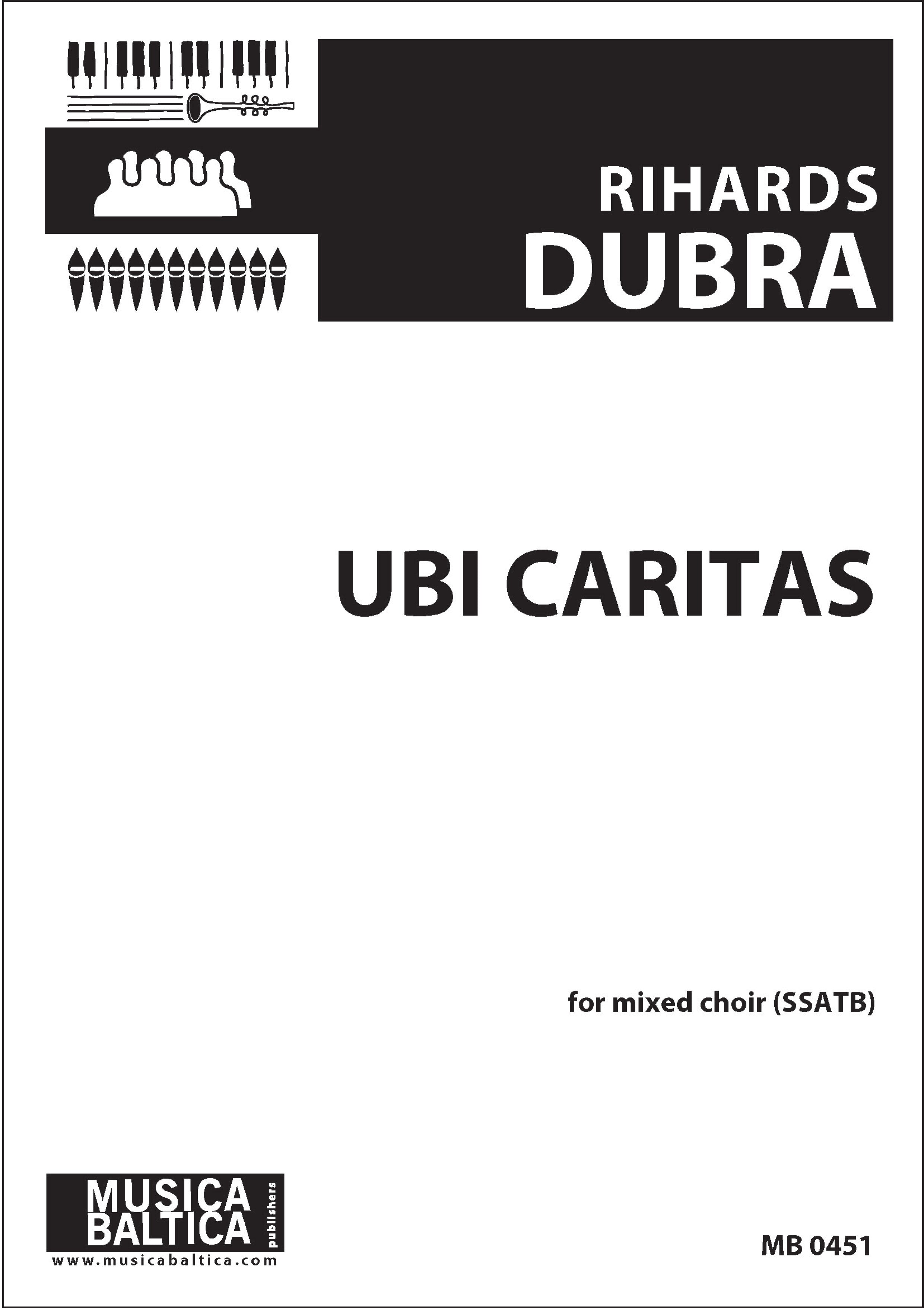 Ubi Caritas (Mixed Choir) Cover Image