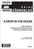 A Drop in the Ocean for SSSAAATTBB Choir Cover Image