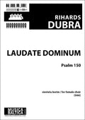 Laudate Dominum for SAA Choir Cover Image