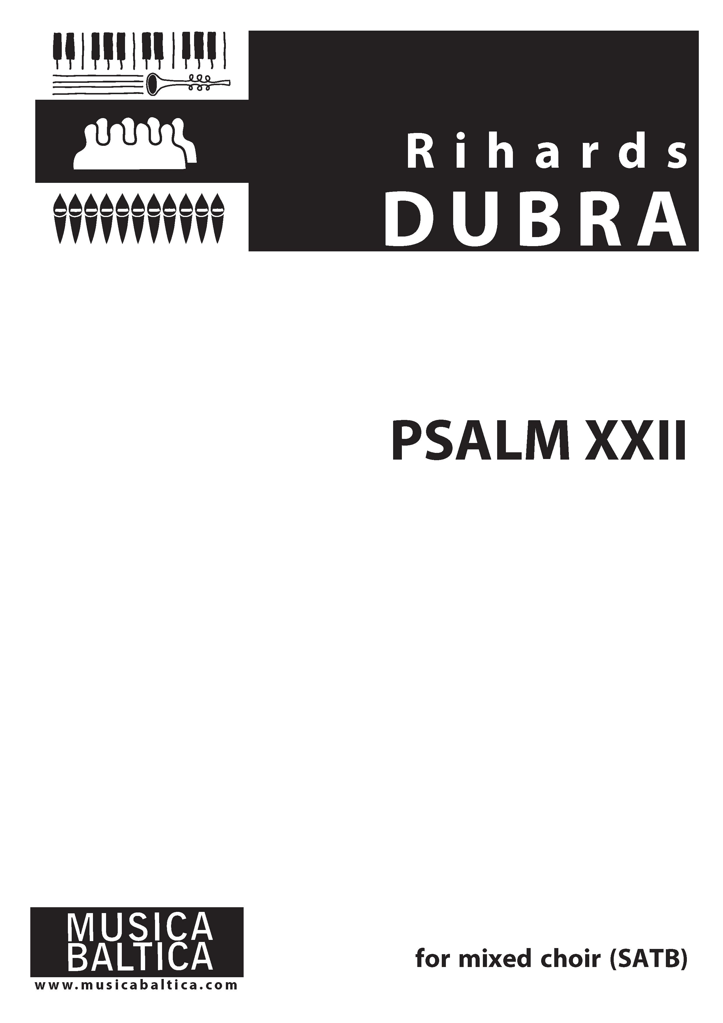Psalm 22 for SATB Choir Cover Image