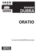 Oratio for Mixed Choir and Marimba Cover Image