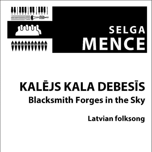 Blacksmith Forges in the Sky (Kalejs kala debesis) for SSAATTBB Choir Cover Image