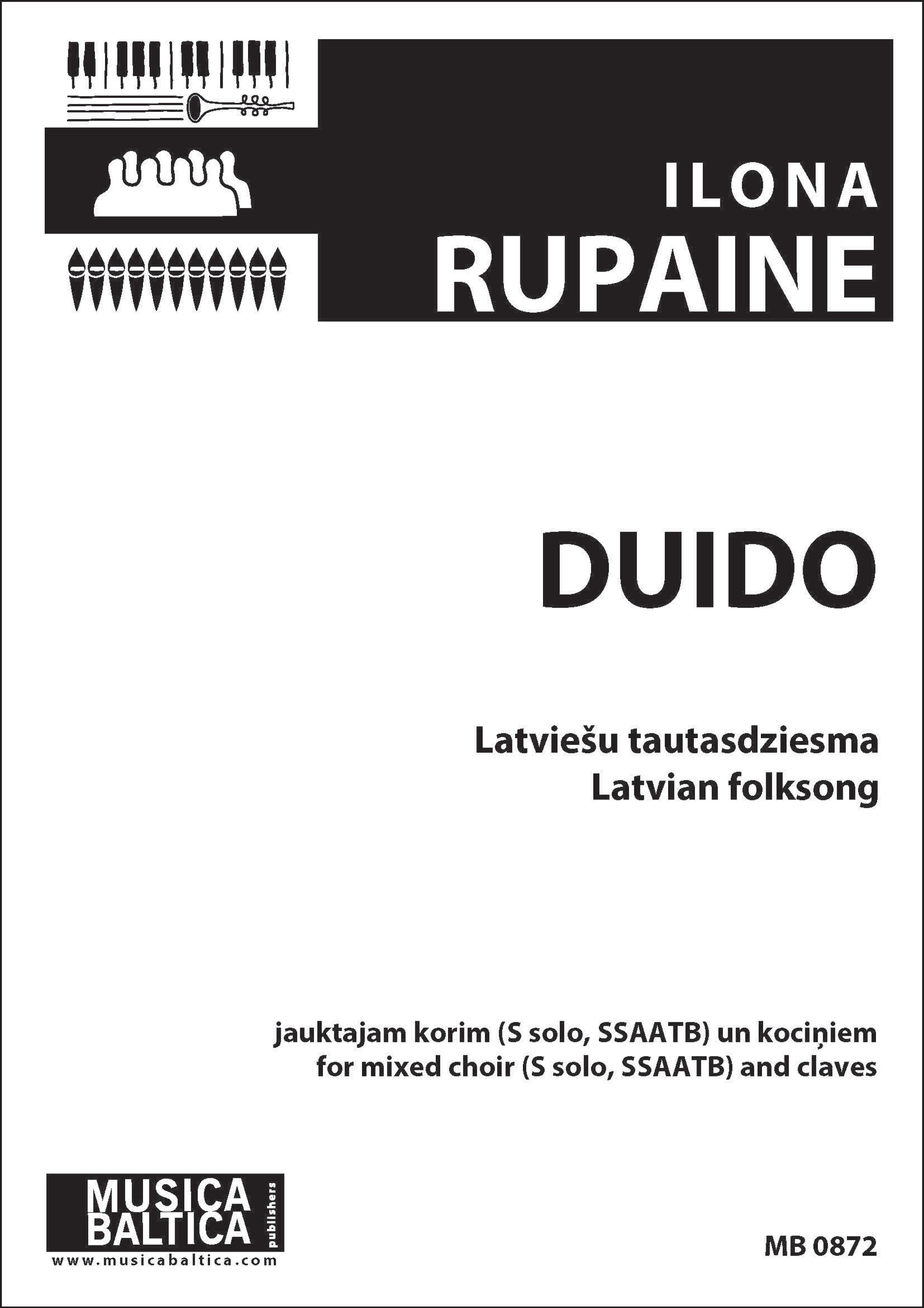 Duido (Mixed Choir) Cover Image