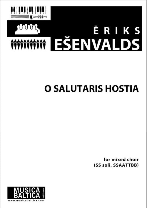 O salutaris hostia for SSATBB Choir Cover Image