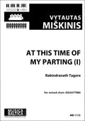 At the Time of My Parting (Version I) (Mixed Choir) Cover Image