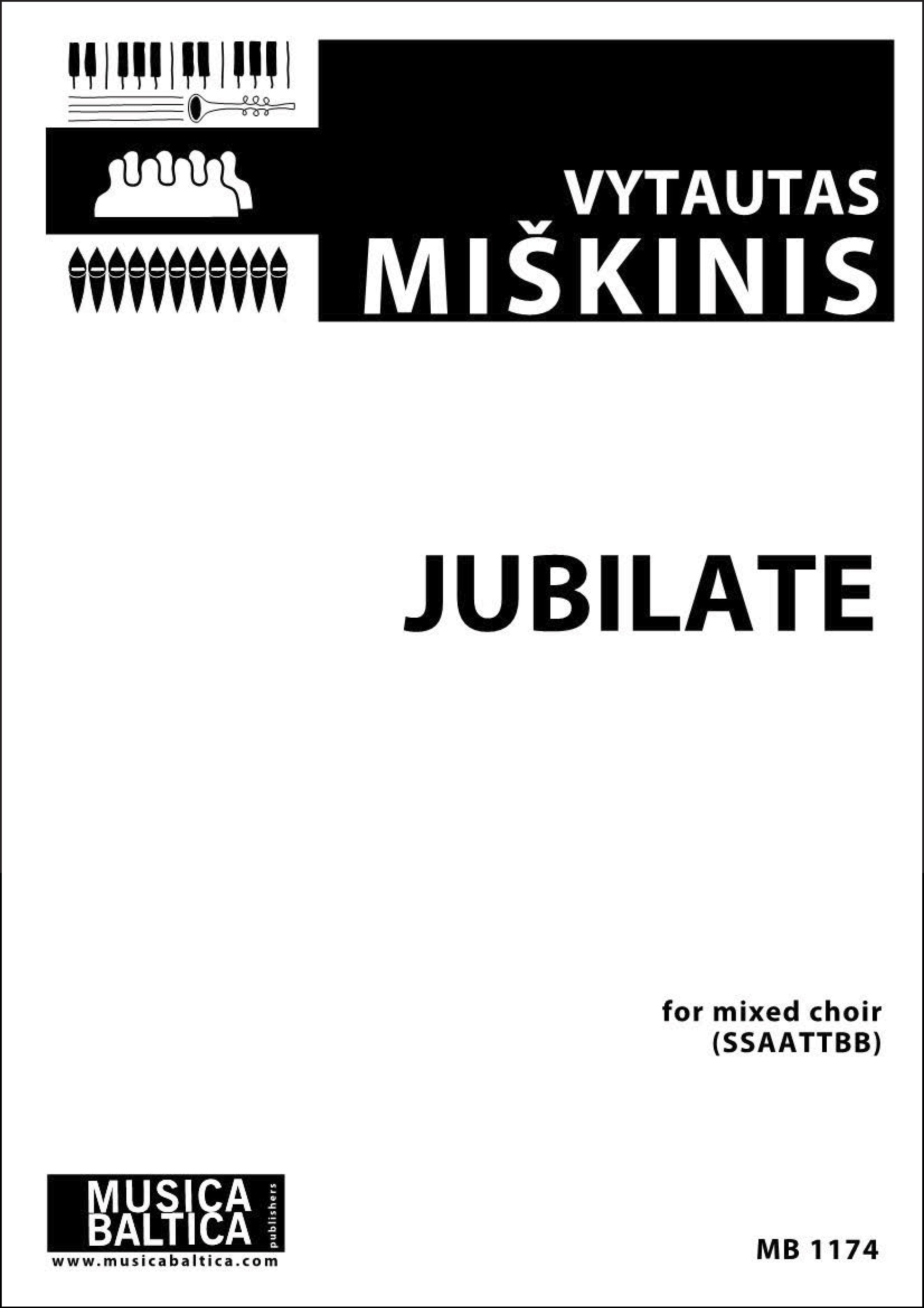 Jubilate (Mixed Choir) Cover Image