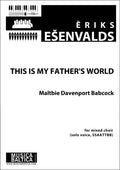 This is My Father's World for SSAATTBB Choir Cover Image