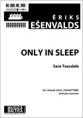 Only in Sleep for SSAATTBB Choir Cover Image