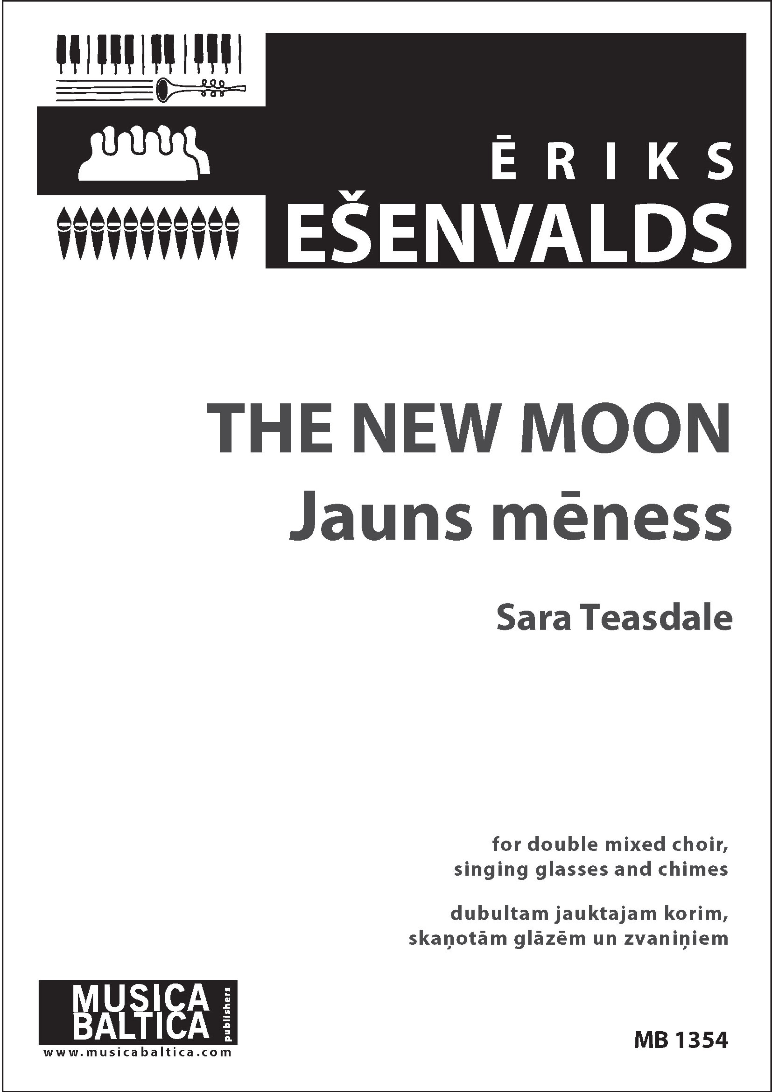 The New Moon for SSATTB Choir Cover Image
