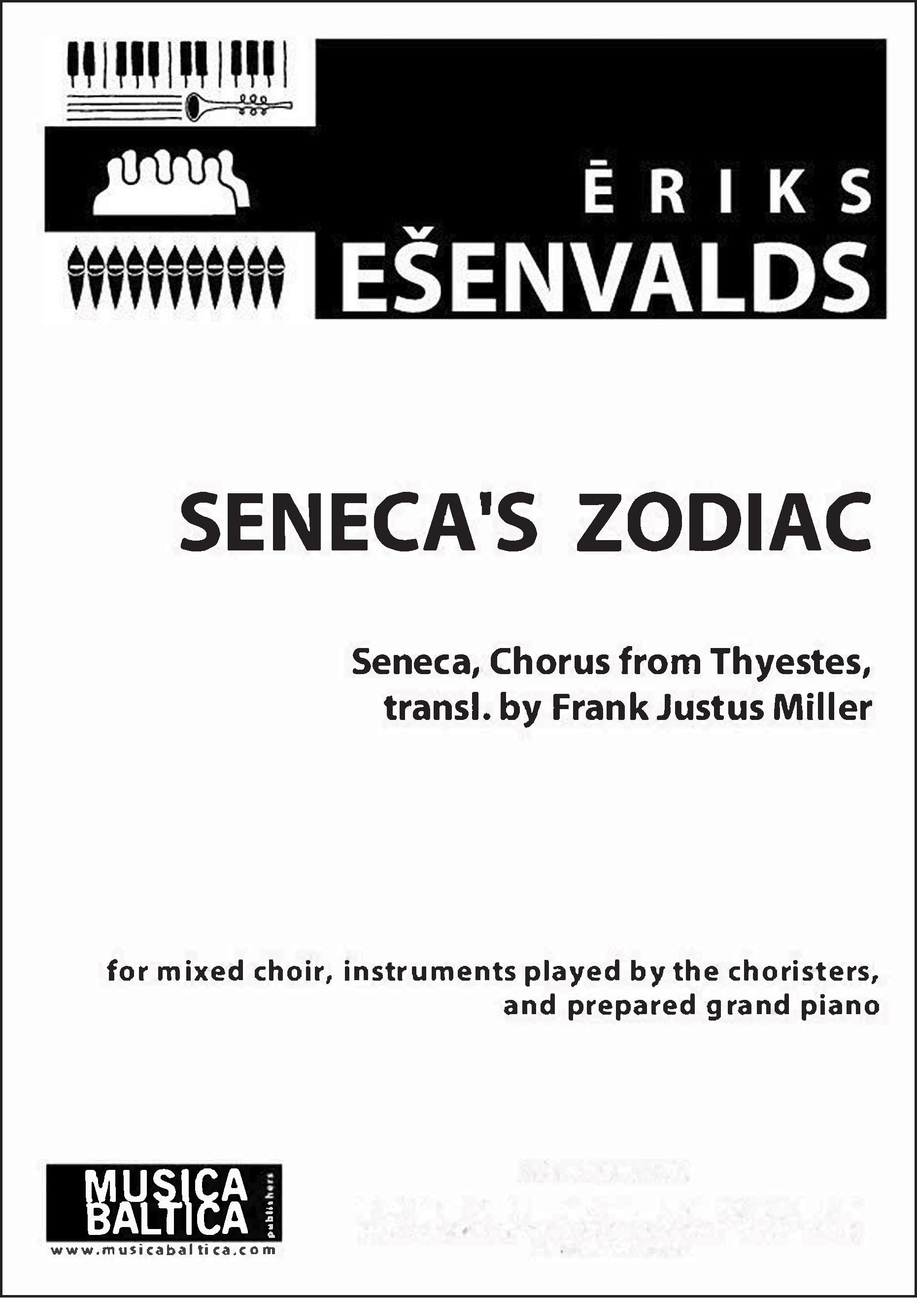 Seneca's Zodiac (Mixed Choir) Cover Image