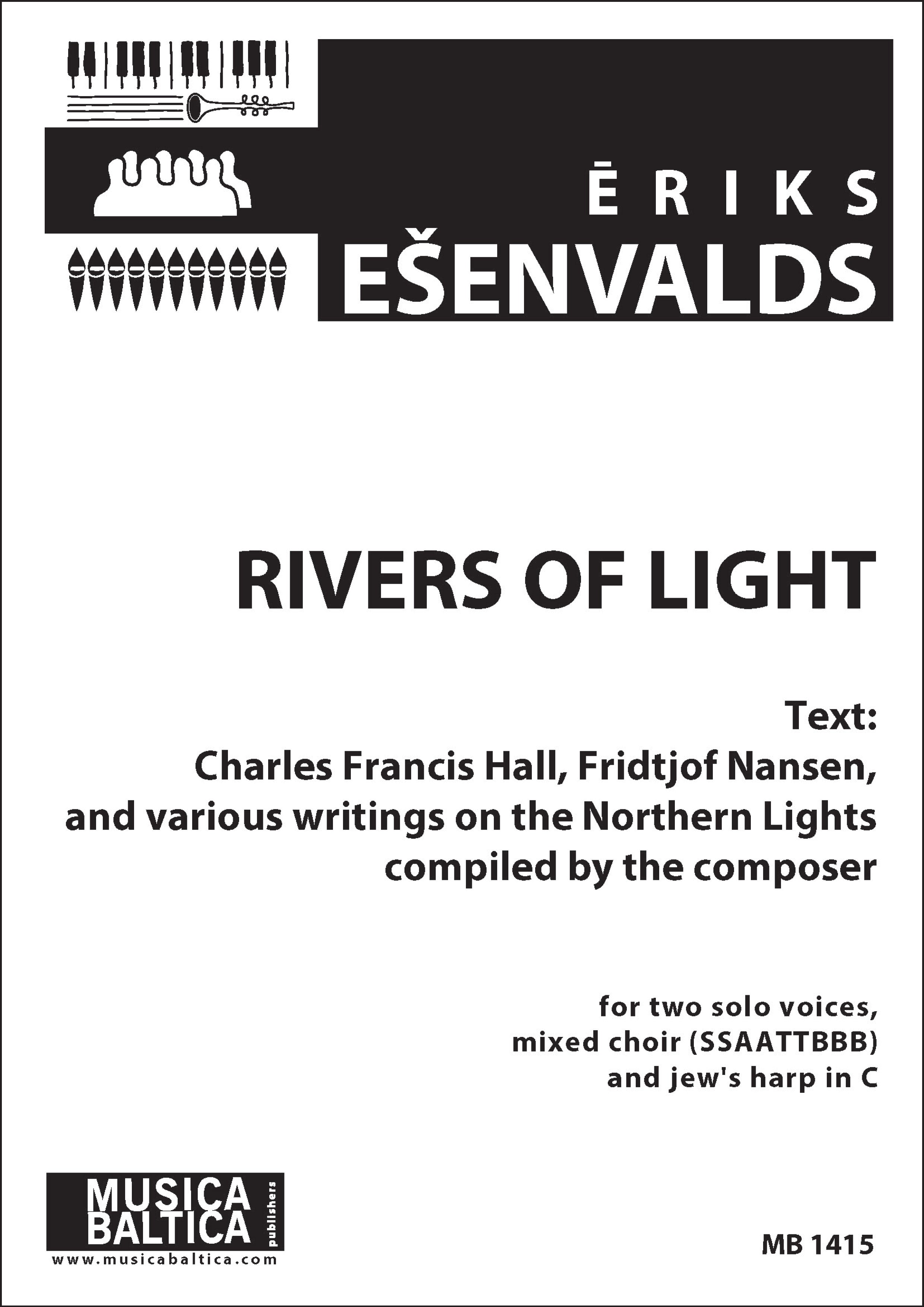 Rivers of Light for SSAATTBBB Choir Cover Image