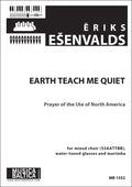 Earth Teach Me Quiet for SSAATTBB Choir Cover Image
