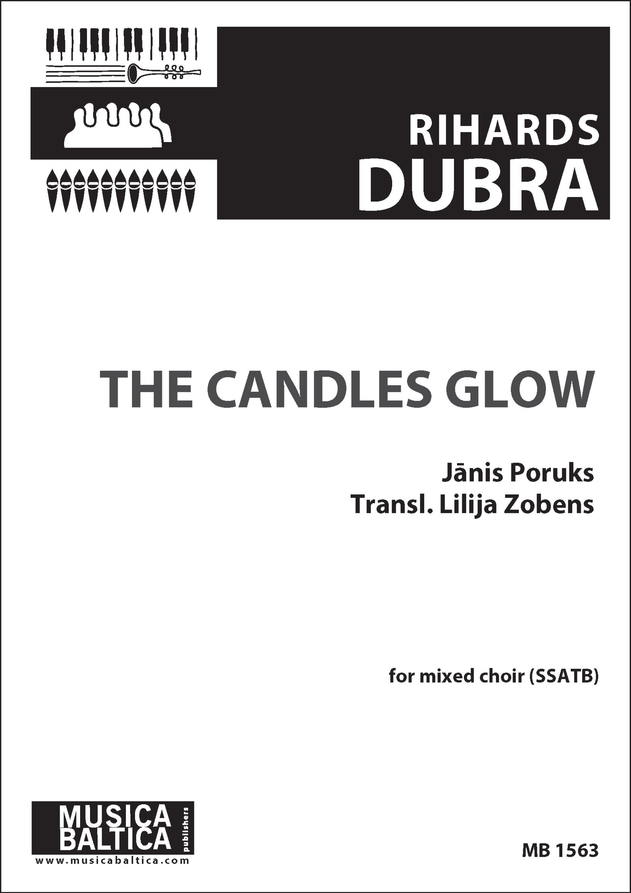 The Candles Glow (Mixed Choir) Cover Image