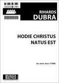 Hodie Christus Natus Est (Male Choir) Cover Image