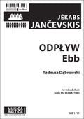 Odplyw ('Ebb tide') (Mixed Choir) Cover Image