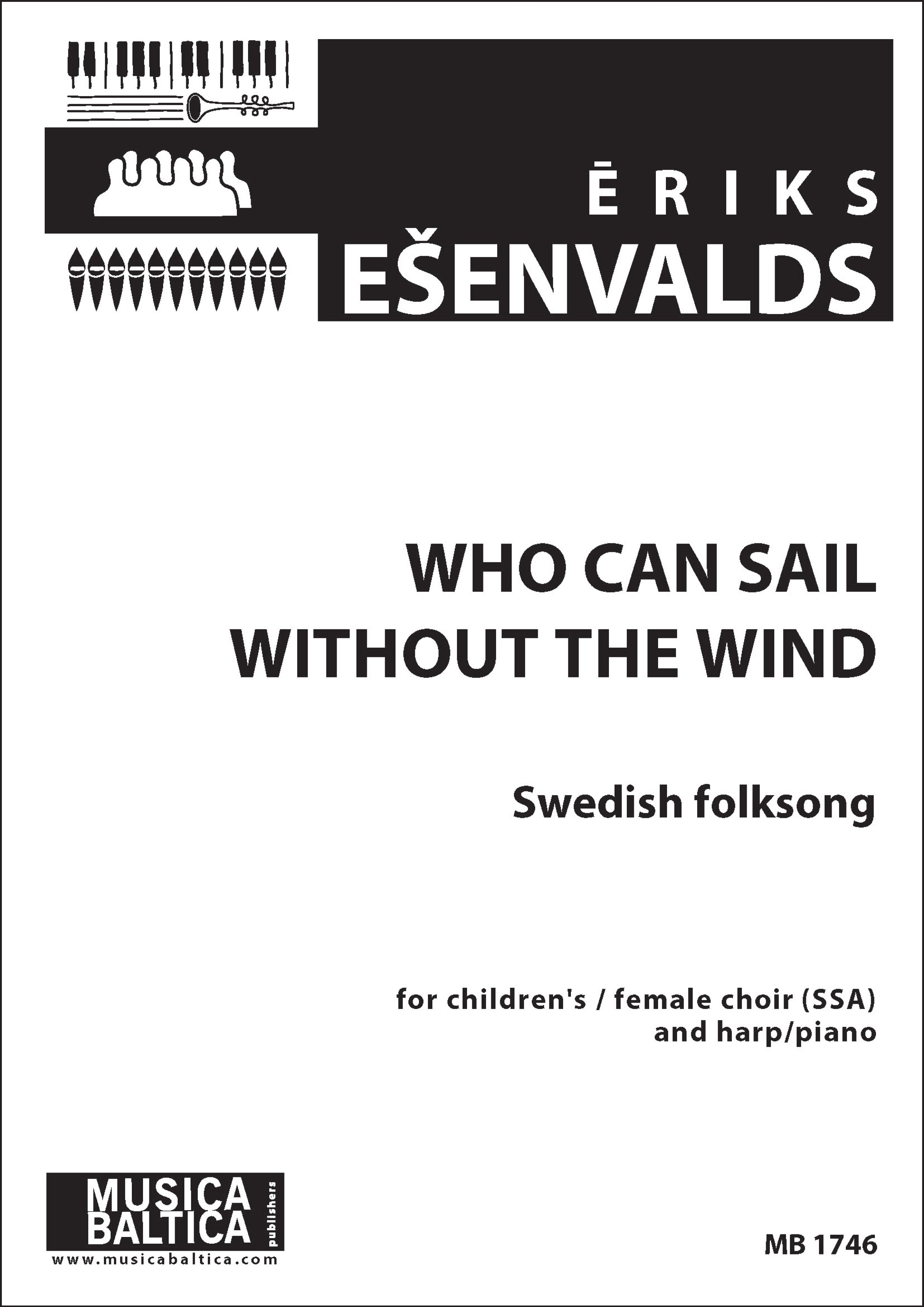 Who Can Sail Without the Wind? (Swedish Folksong) for SSA Choir Cover Image