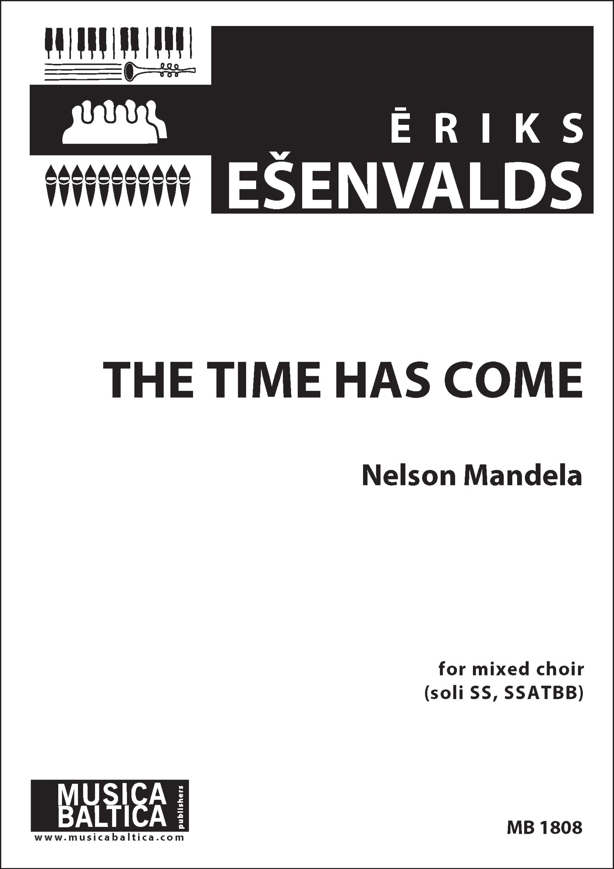The Time Has Come for SSATBB Choir Cover Image