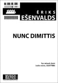 Nunc Dimittis for Solo Voice and SSATTBB Choir Cover Image