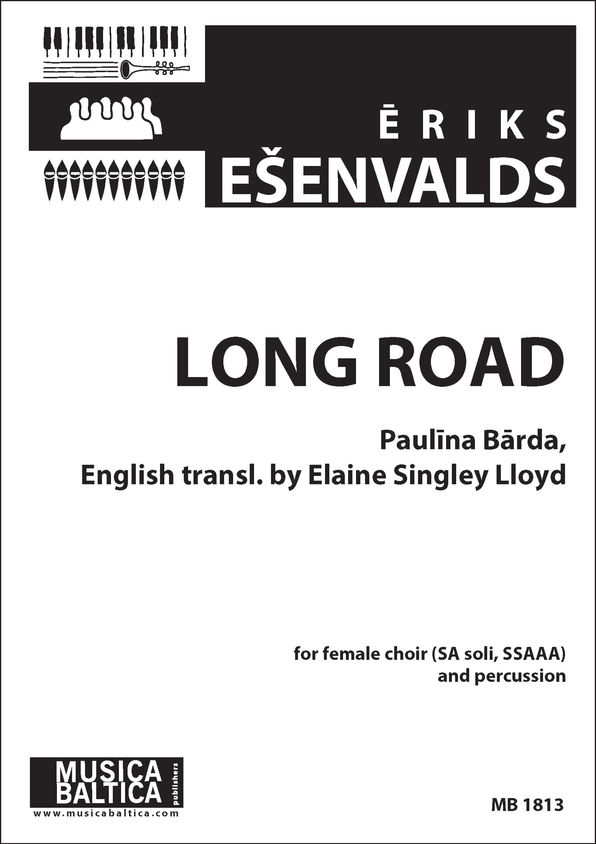 Long Road (Upper Voices) for SSAAA Choir Cover Image