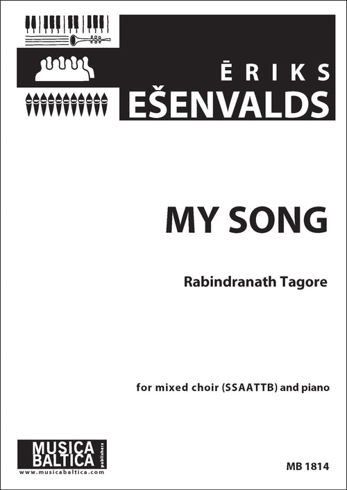 My Song for SSAATTB Choir Cover Image