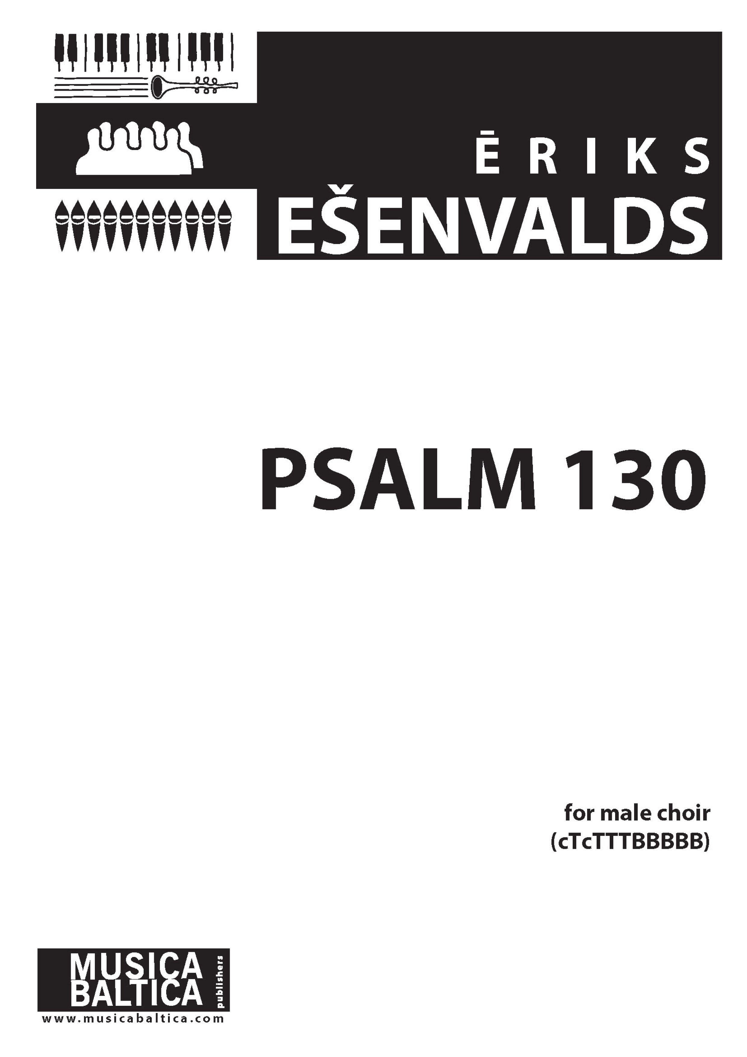 Psalm 130 for cTcTTTBBBBB Choir Cover Image