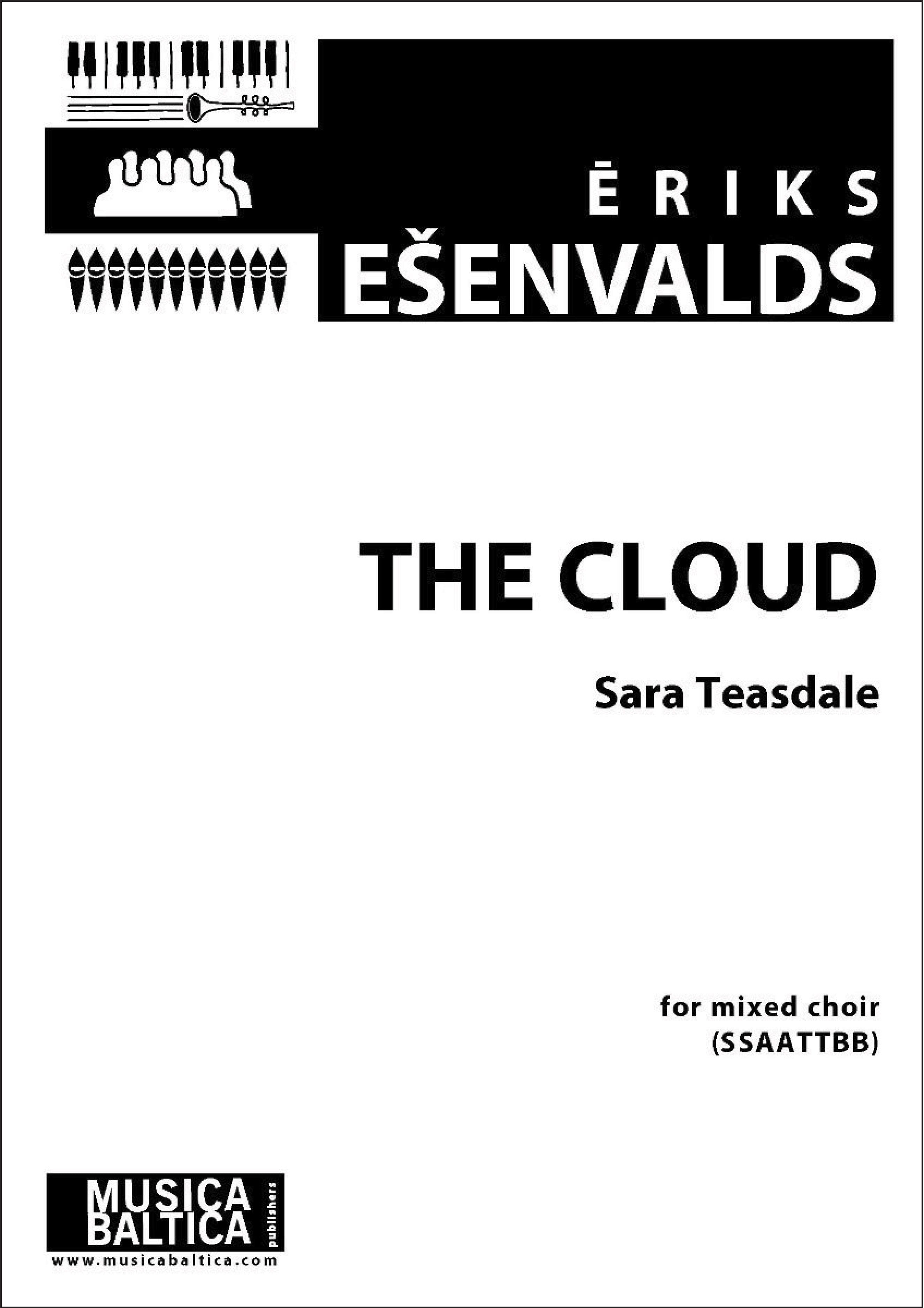 The Cloud for SSAATTBB Choir Cover Image