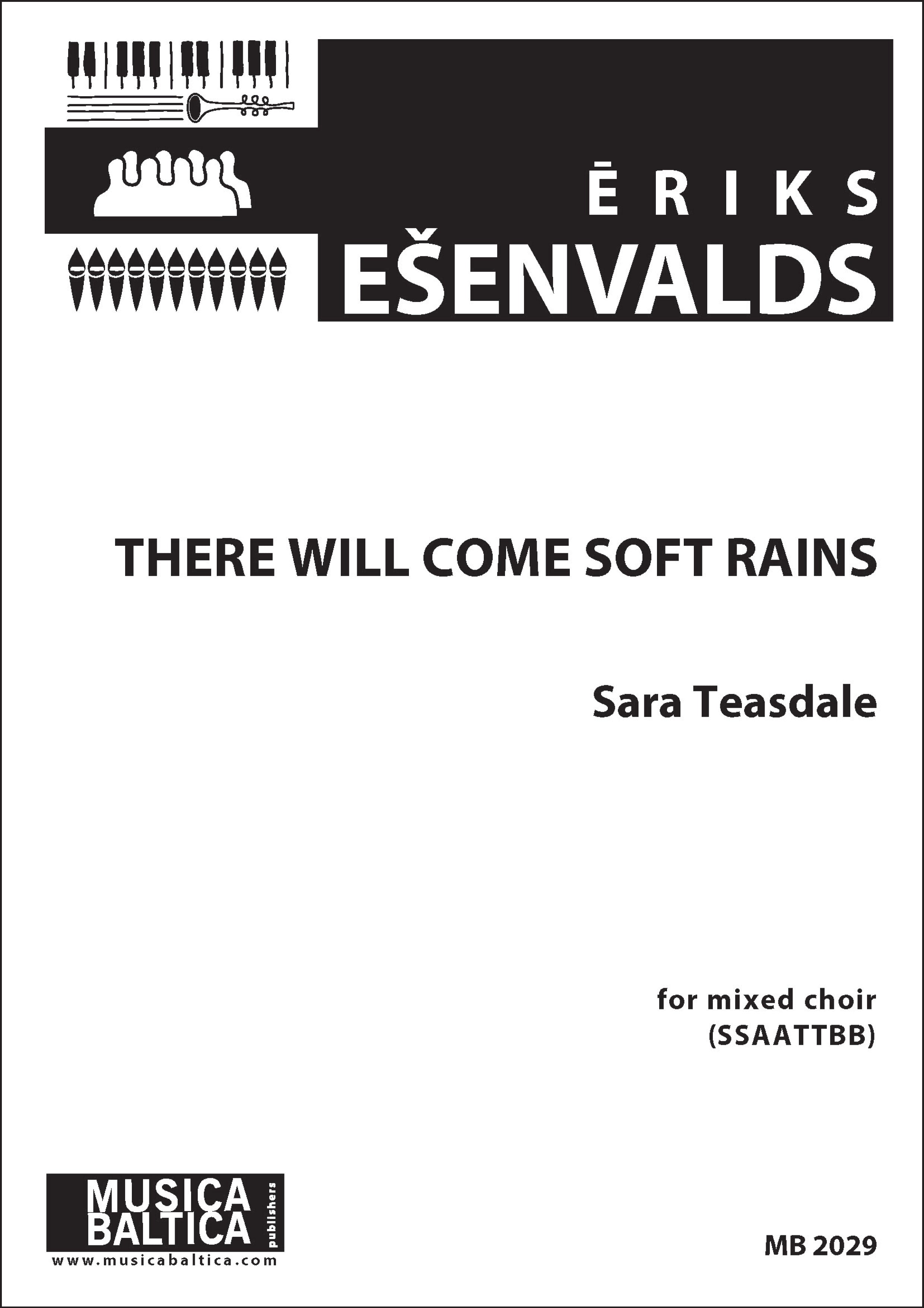There Will Come Soft Rains for SSAATTBB Choir Cover Image