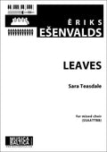 Leaves for SSAATTBB Choir Cover Image