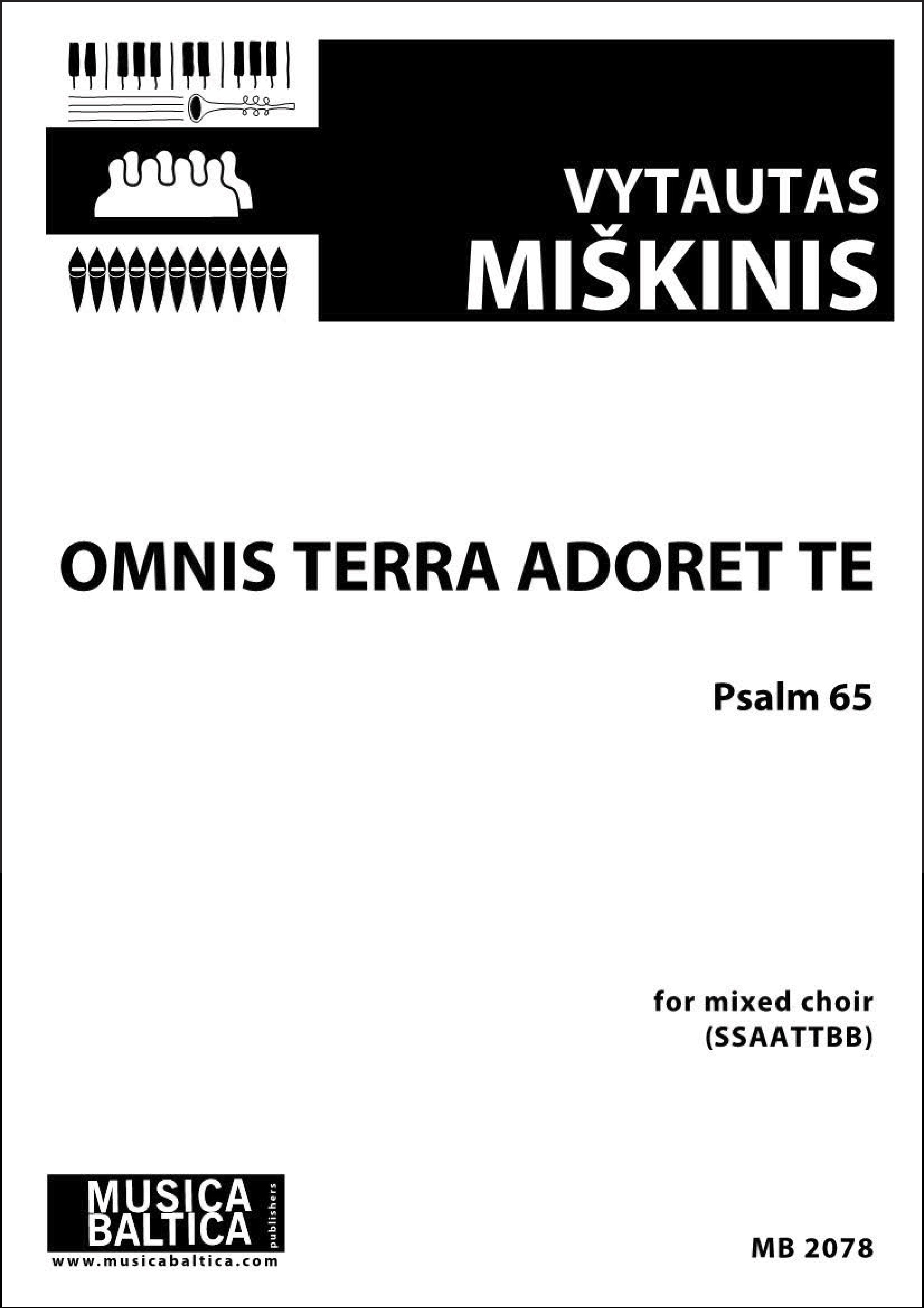 Omnis Terra Adoret Te (Mixed Choir) Cover Image
