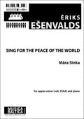 Sing for the Peace of the World (Upper Voice Choir) Cover Image