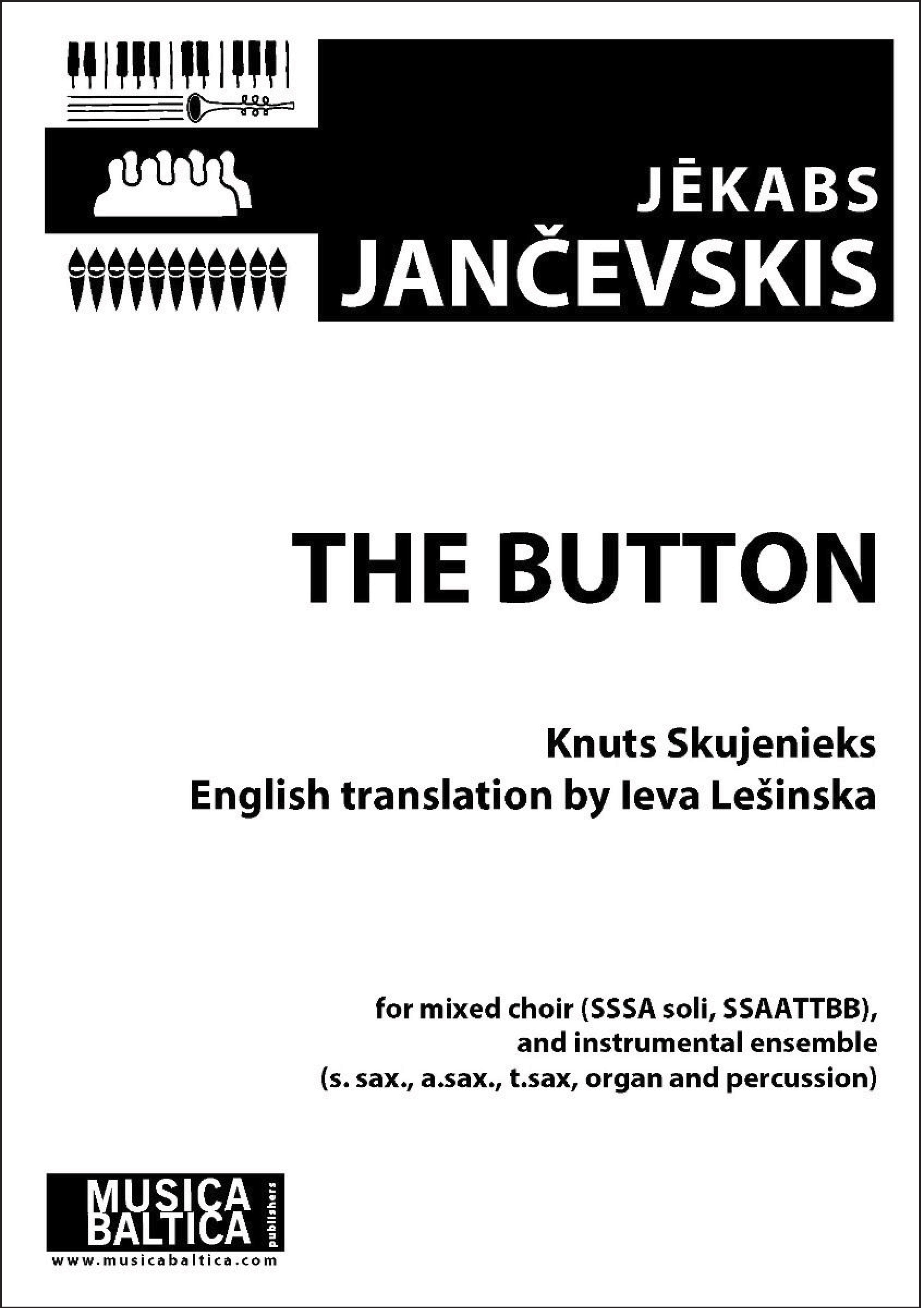 The Button (Mixed Choir) Cover Image