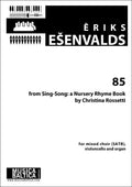85 for SATB Choir, Violoncello and Organ Cover Image
