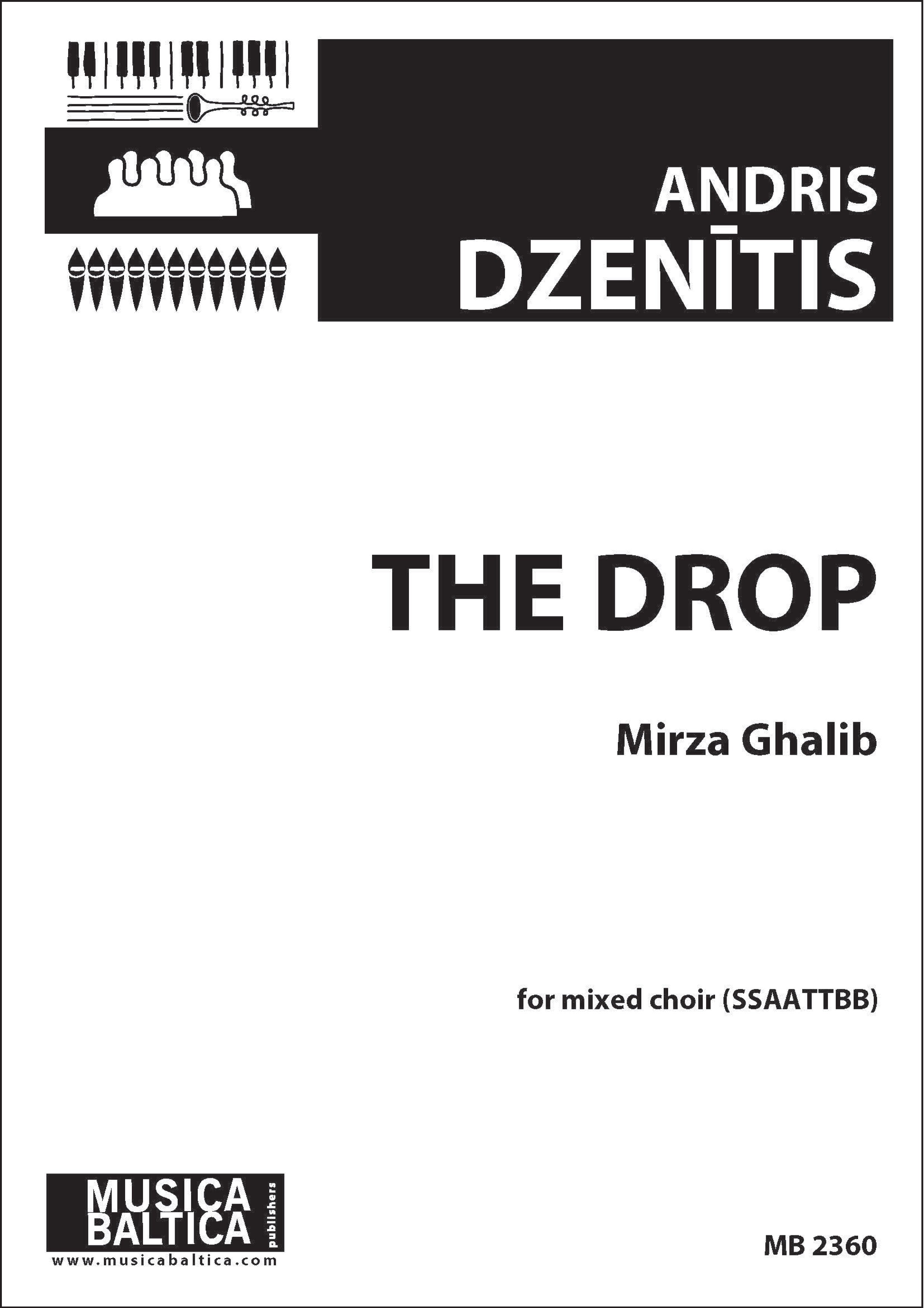 The Drop (Mixed Choir) Cover Image