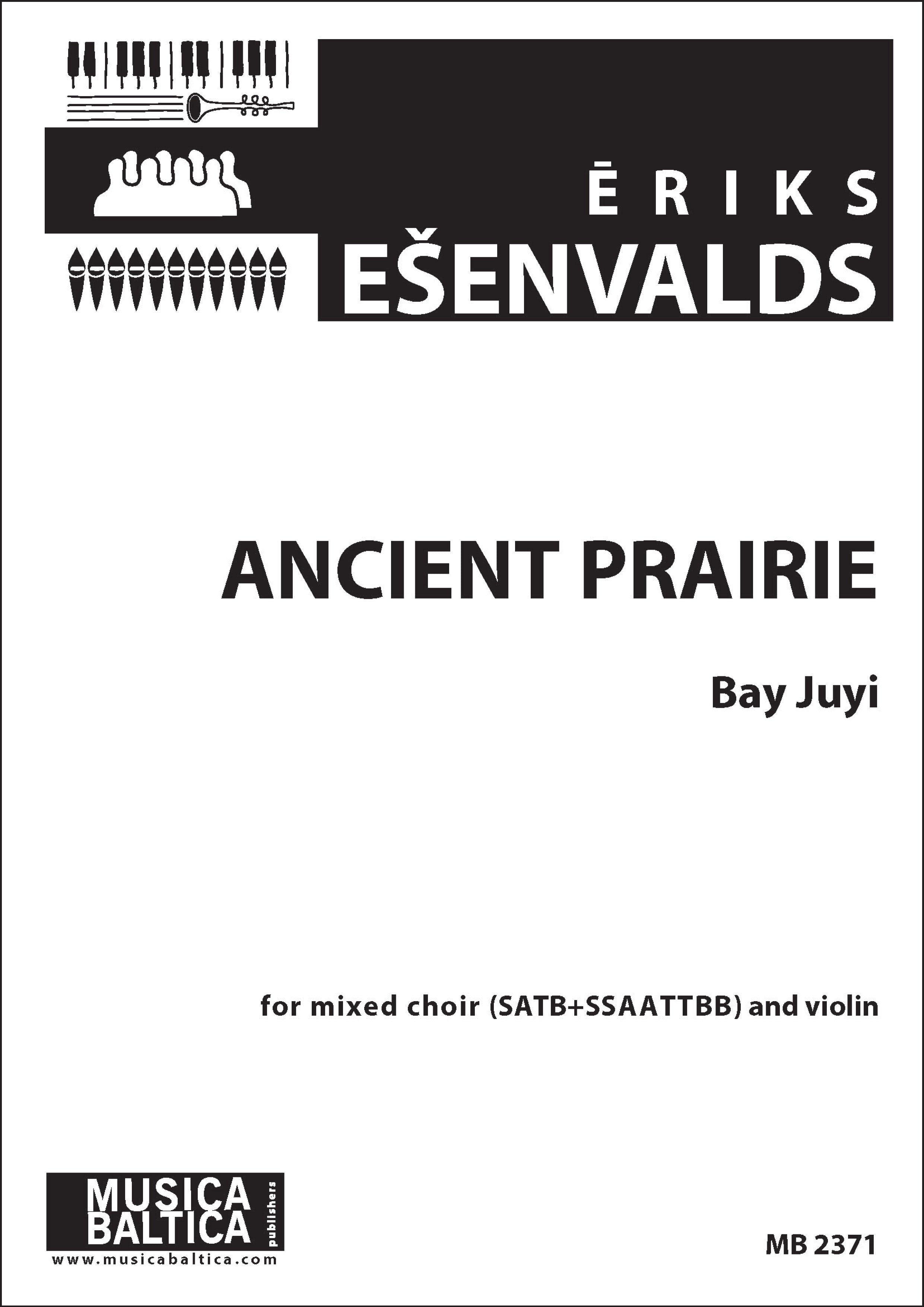Ancient Prairie for SATB & SSAATTBB Choir Cover Image