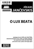 O Lux Beata (Mixed Choir) Cover Image