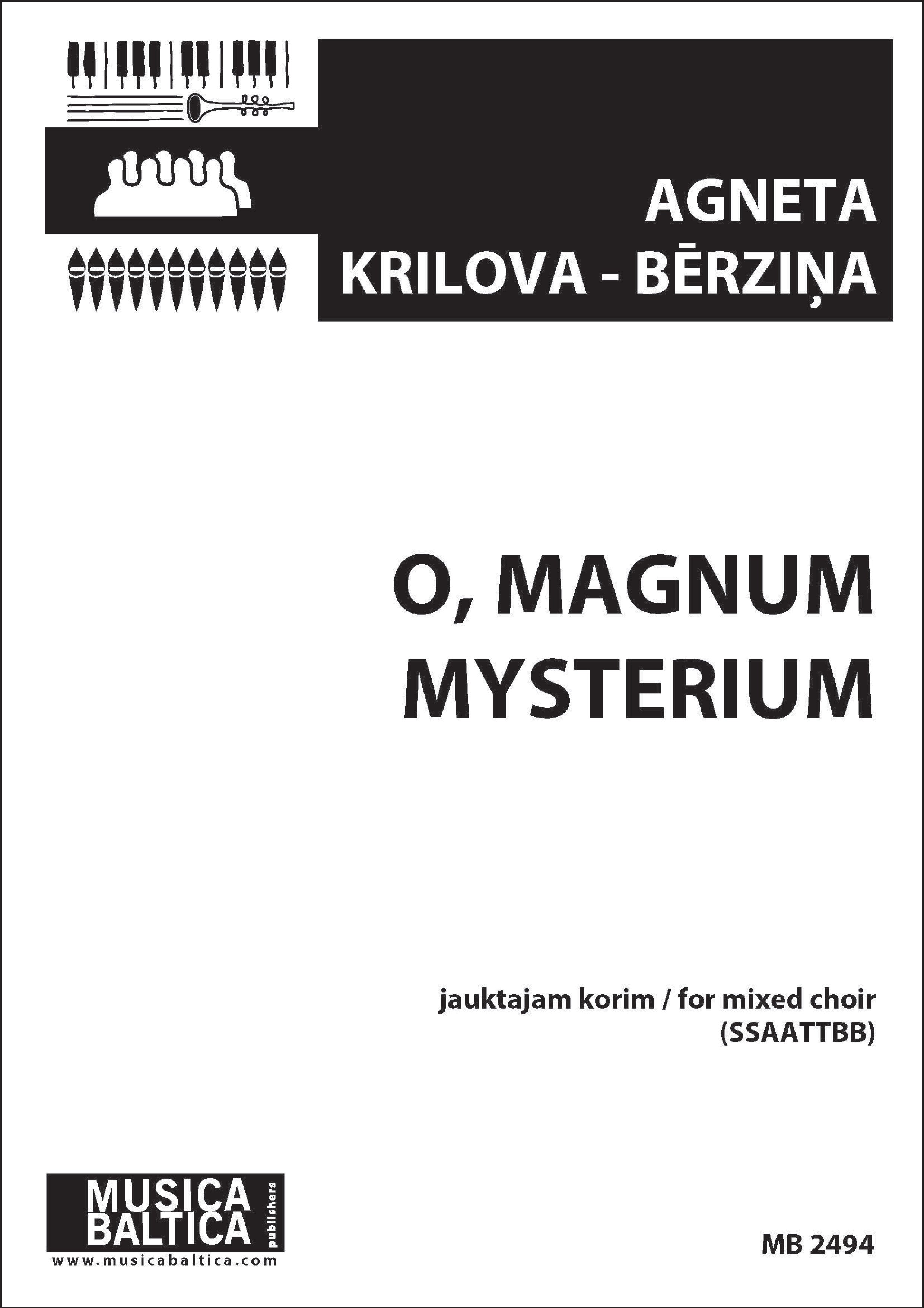 O magnum mysterium (Mixed Choir) Cover Image
