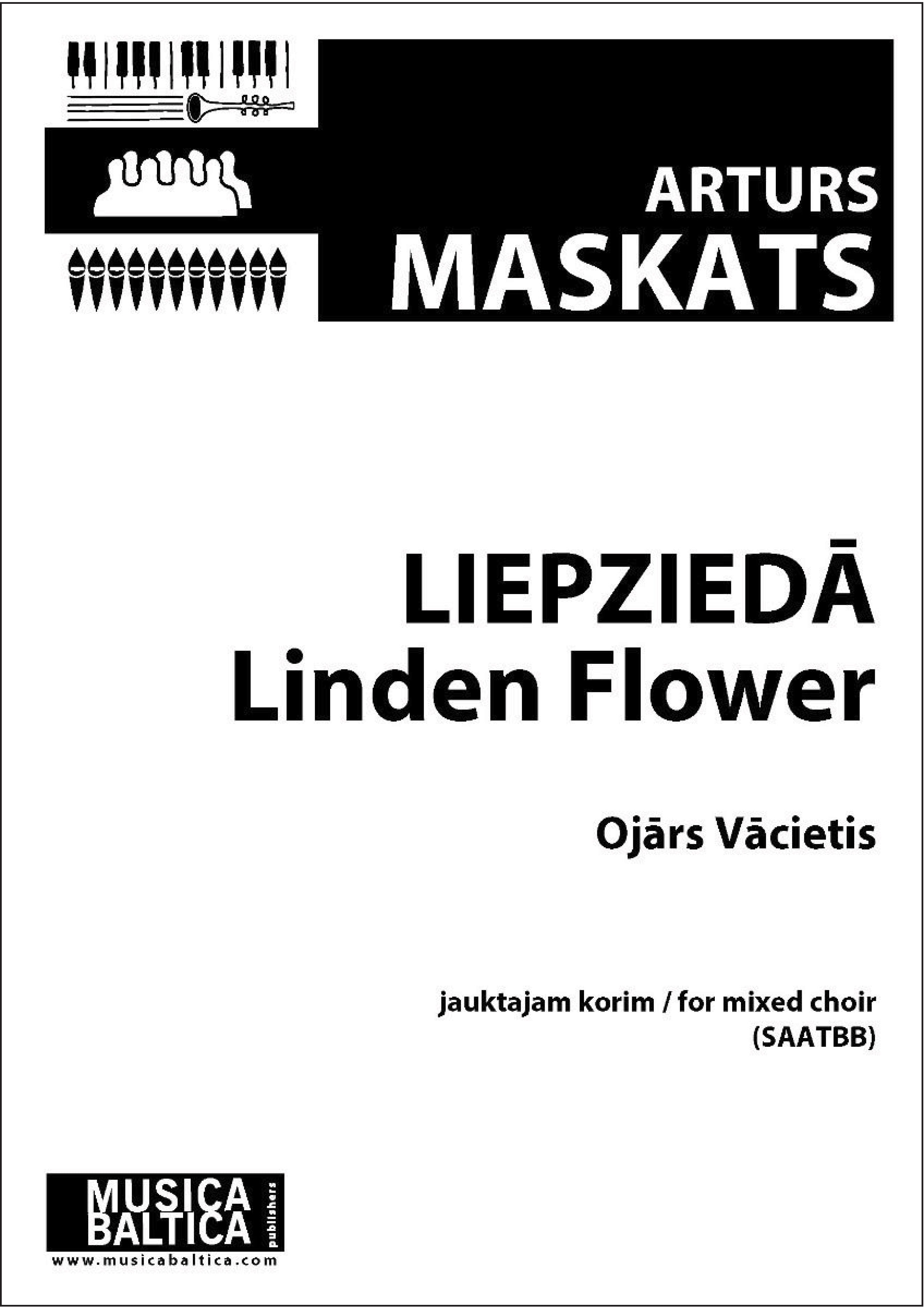 Liepzieda (The Linden Flower) (Mixed Choir) Cover Image