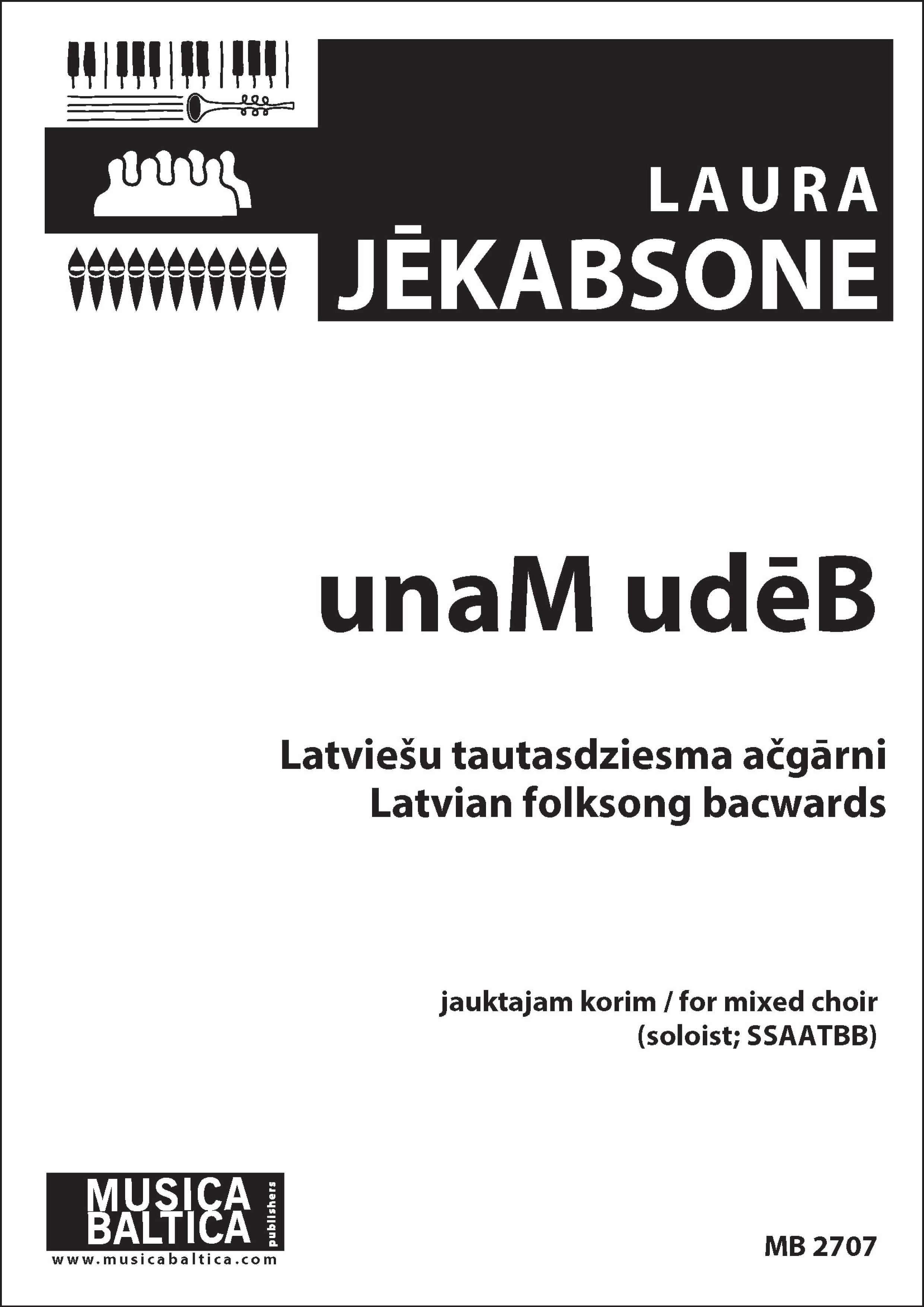 unaM udeB (Latvian folksong backwards) Cover Image