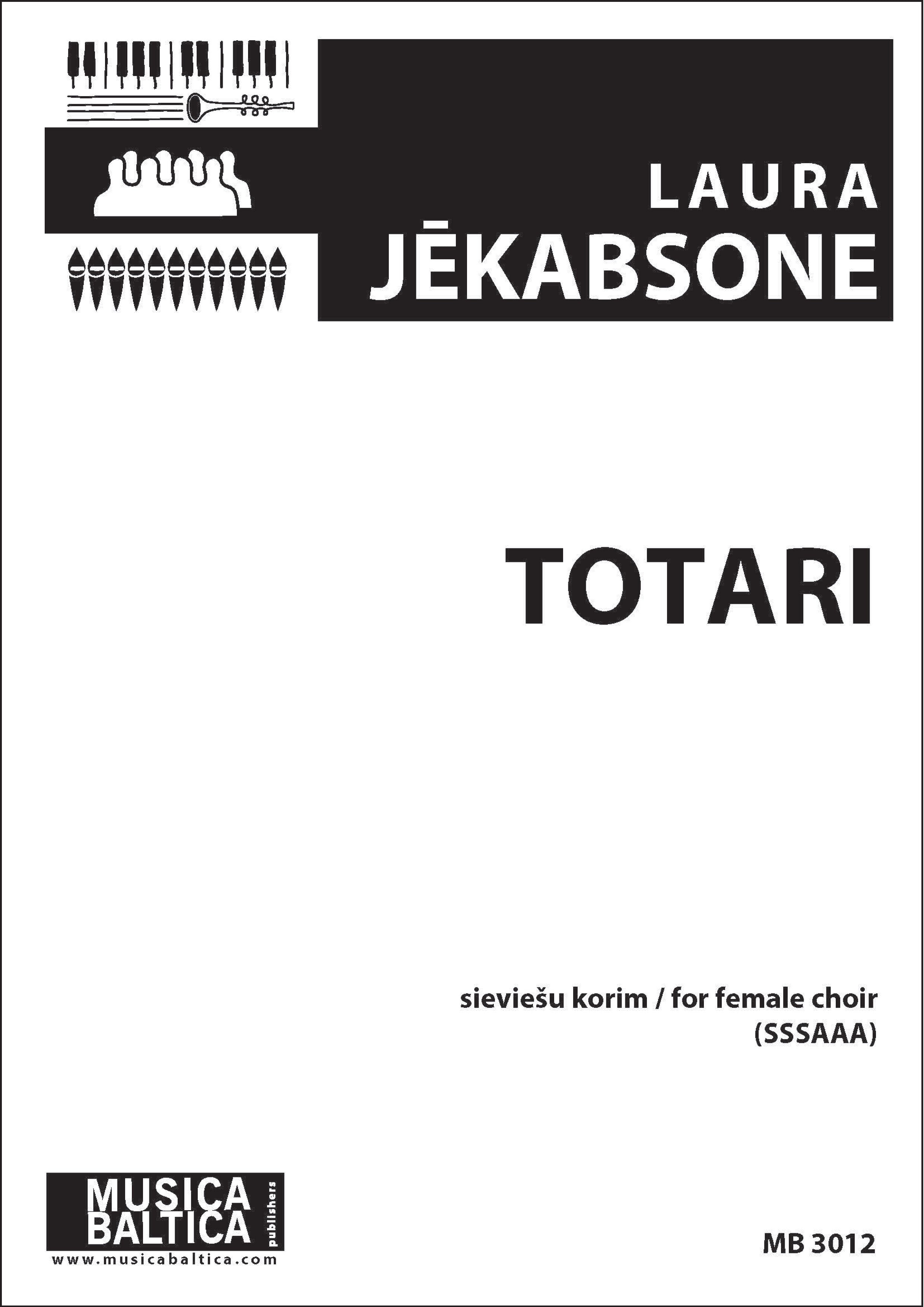 Totari (Upper Voices) Cover Image