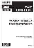Vakara impresija/Evening Impression (Mixed Choir) Cover Image