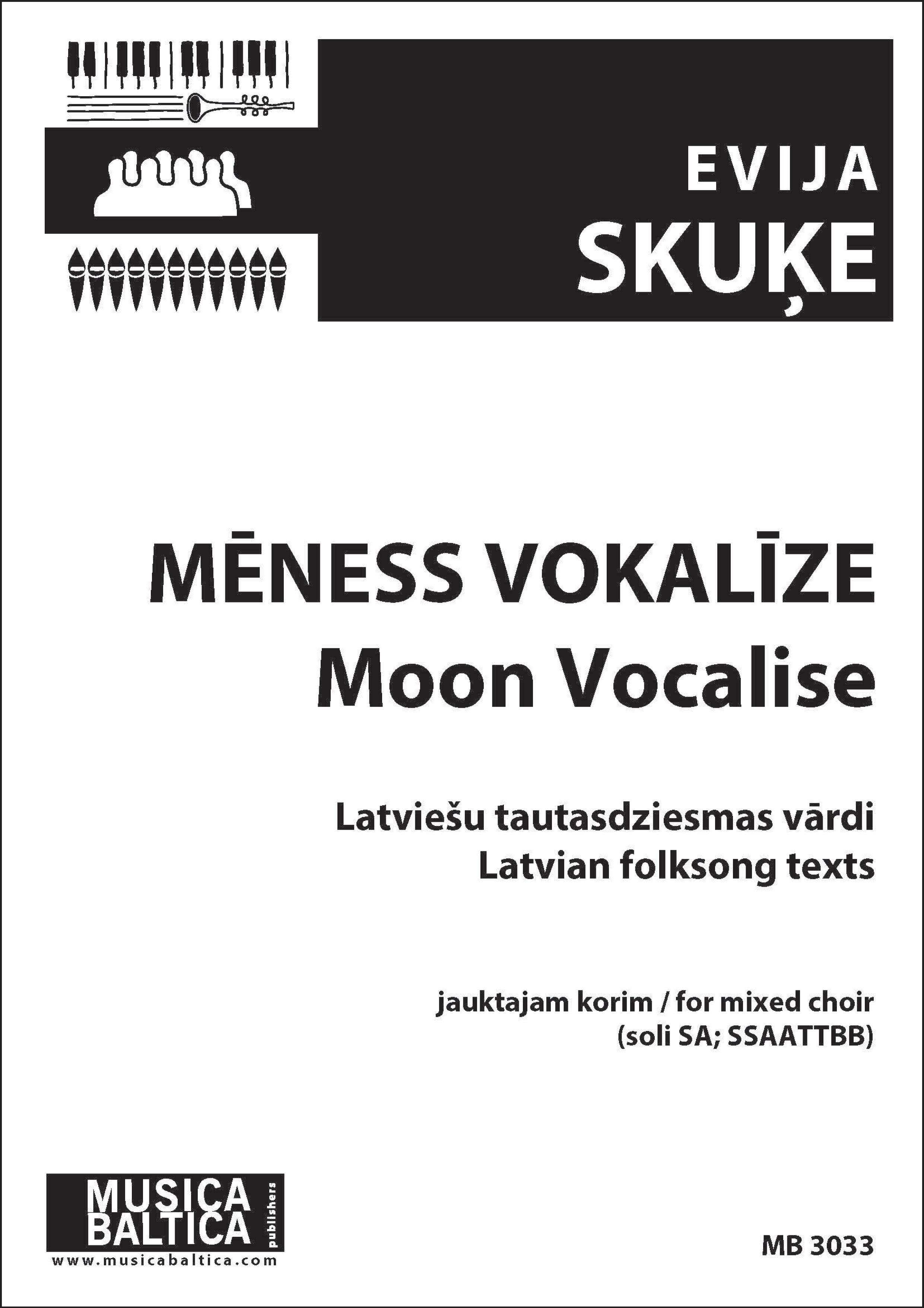 Moon Vocalise (Mixed Choir) Cover Image