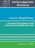 Latvian Folksong Suite (Latviešu tautasdziesmu svita) Wind Band Cover Image